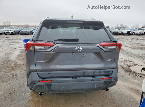 2T3Z1RFV1MC154831 2021 TOYOTA RAV4 Gray Вид ззаду