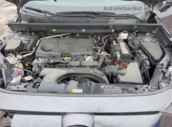 2T3Z1RFV1MC154831 2021 TOYOTA RAV4 Gray Вид підкапотного простору