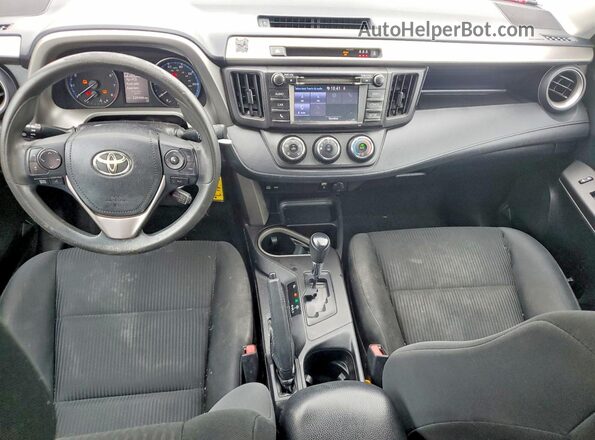 2T3ZFREV0HW338570 2017 TOYOTA RAV4 Black Dashboard view