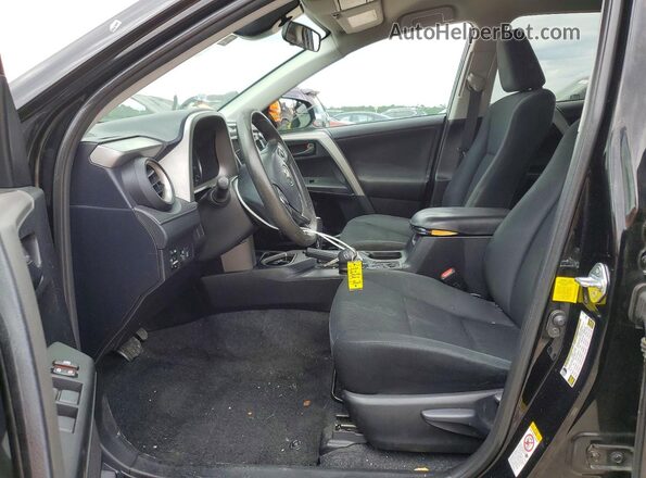2T3ZFREV0HW338570 2017 TOYOTA RAV4 Black Front interior view