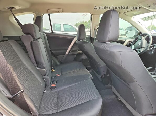 2T3ZFREV0HW351464 2017 TOYOTA RAV4 Gray Rear interior view