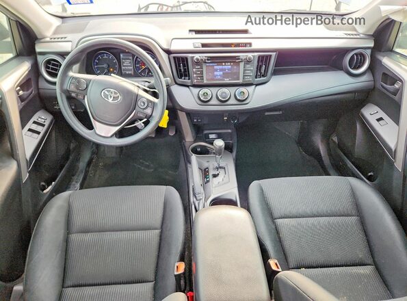 2T3ZFREV0HW351464 2017 TOYOTA RAV4 Gray Dashboard view