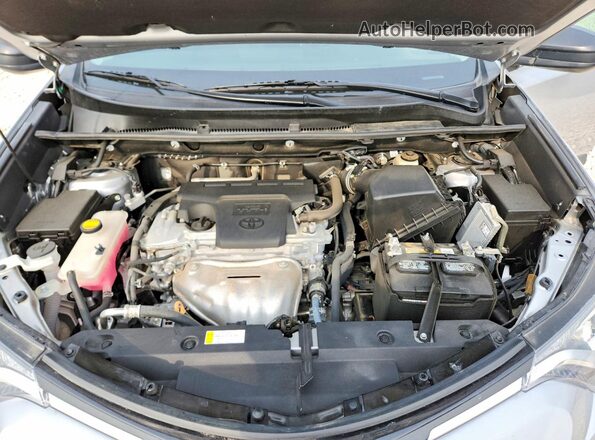 2T3ZFREV0HW351464 2017 TOYOTA RAV4 Gray Engine compartment view