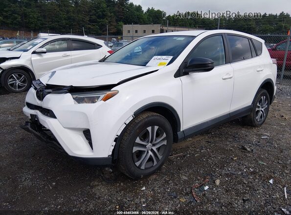 2T3ZFREV0HW363694 2017 TOYOTA RAV4 White Vista tres cuartos delantera izquierda