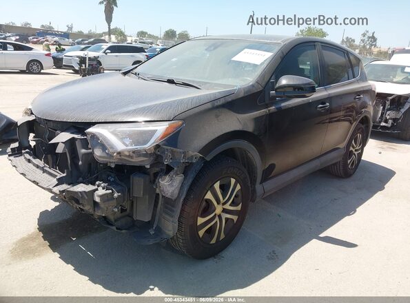 2T3ZFREV0JW419428 2018 TOYOTA RAV4 Black წინა მარცხენა ხედი სამი მეოთხედიდან