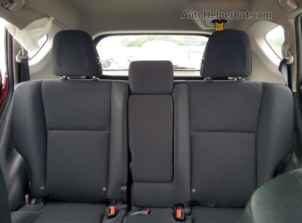 2T3ZFREV0JW470766 2018 TOYOTA RAV4 Burgundy Rear seats view