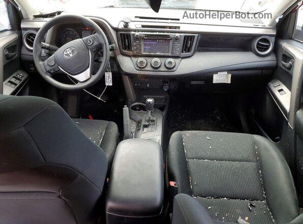 2T3ZFREV0JW507184 2018 TOYOTA RAV4 Maroon Առջևի վահանակի տեսք