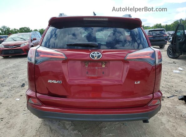2T3ZFREV0JW507184 2018 TOYOTA RAV4 Maroon Հետևի տեսք