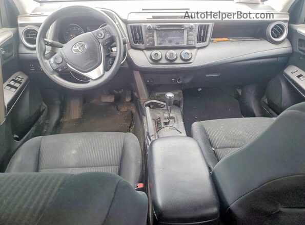2T3ZFREV1HW317176 2017 TOYOTA RAV4 White Dashboard view