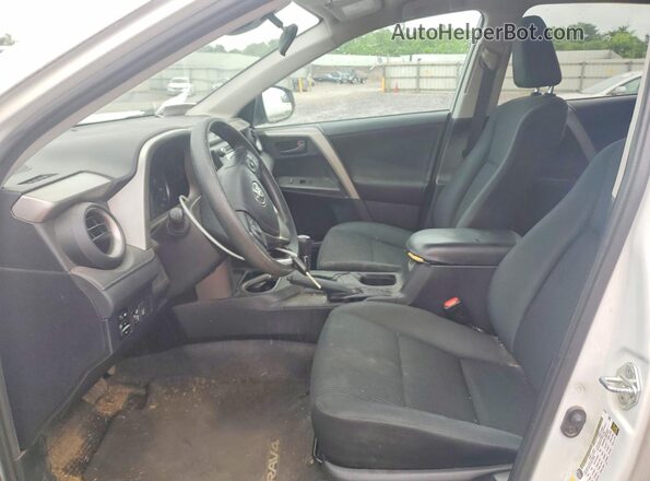 2T3ZFREV1HW317176 2017 TOYOTA RAV4 White Front interior view