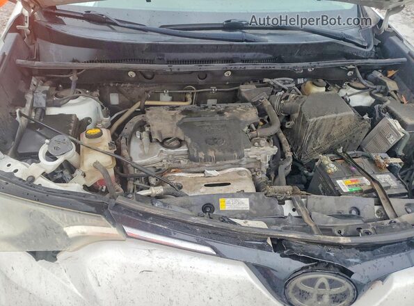 2T3ZFREV1HW317176 2017 TOYOTA RAV4 White Engine compartment view