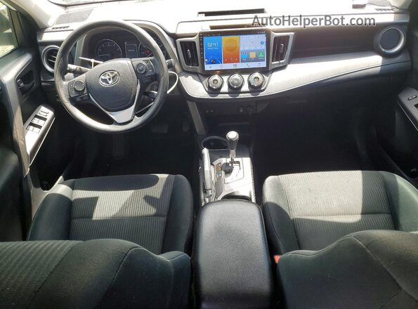 2T3ZFREV1HW335791 2017 TOYOTA RAV4 White Dashboard view