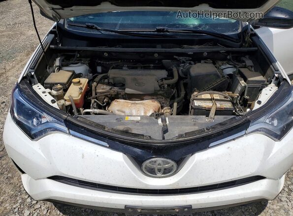 2T3ZFREV1HW335791 2017 TOYOTA RAV4 White Engine compartment view