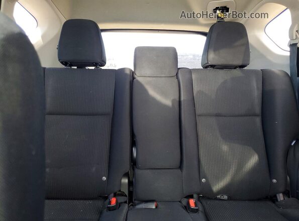 2T3ZFREV1HW335791 2017 TOYOTA RAV4 White Rear seats view