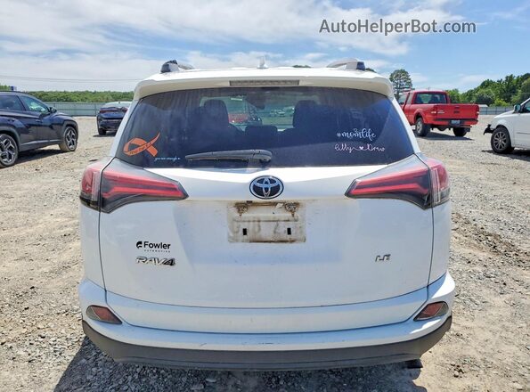 2T3ZFREV1HW335791 2017 TOYOTA RAV4 White Rear view