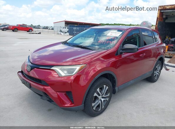 2T3ZFREV1JW454530 2018 TOYOTA RAV4 Red Vista tres cuartos delantera izquierda
