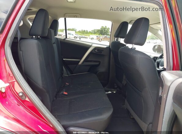 2T3ZFREV1JW454530 2018 TOYOTA RAV4 Red Vista de la etiqueta del VIN