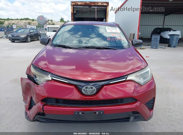 2T3ZFREV1JW454530 2018 TOYOTA RAV4 Red Vista del cuadro de instrumentos