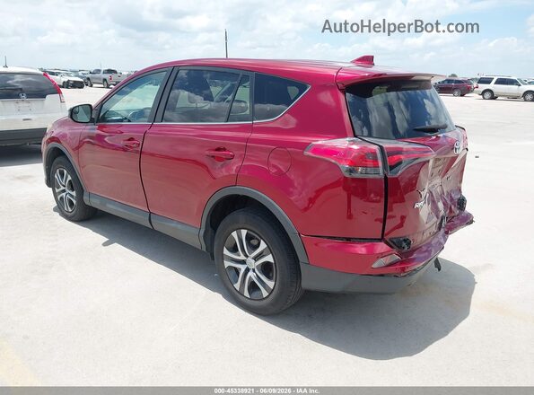 2T3ZFREV1JW454530 2018 TOYOTA RAV4 Red Trasero izquierdo