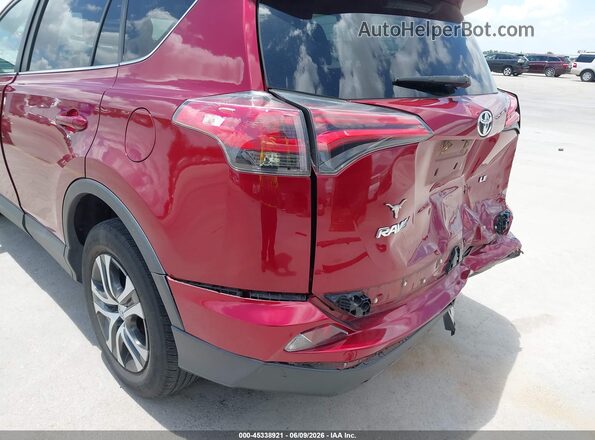 2T3ZFREV1JW454530 2018 TOYOTA RAV4 Red Vista frontal