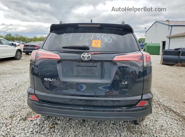 2T3ZFREV1JW477855 2018 TOYOTA RAV4 Black Հետևի տեսք