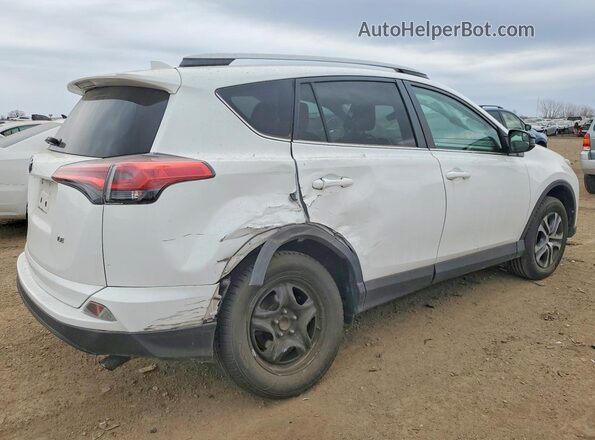2T3ZFREV1JW517805 2018 TOYOTA RAV4 White უკანა მარჯვენა