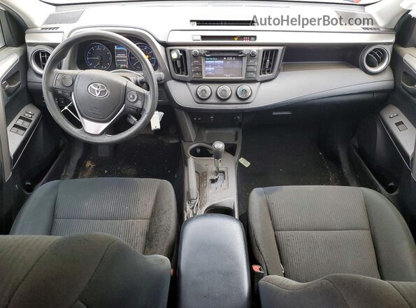 2T3ZFREV1JW517805 2018 TOYOTA RAV4 White წინა პანელის ხედი