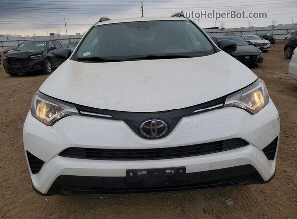 2T3ZFREV1JW517805 2018 TOYOTA RAV4 White წინა ხედი