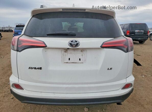 2T3ZFREV1JW517805 2018 TOYOTA RAV4 White უკანა ხედი