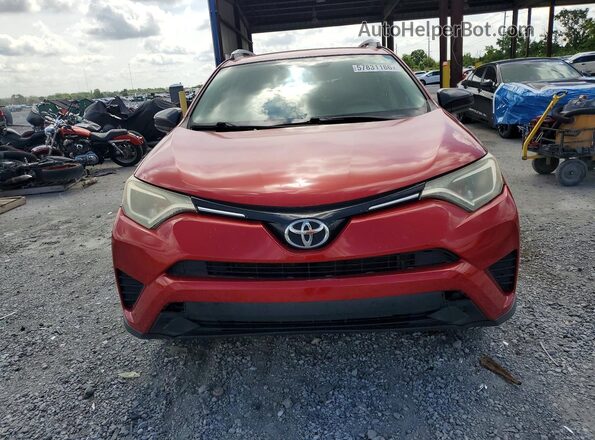 2T3ZFREV2GW238002 2016 TOYOTA RAV4 Red Դիմացի տեսք