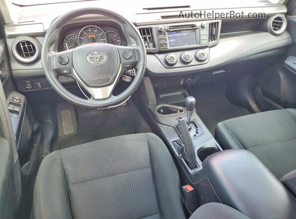 2T3ZFREV2GW238002 2016 TOYOTA RAV4 Red Առջևի վահանակի տեսք