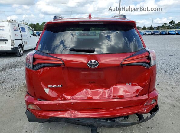 2T3ZFREV2GW238002 2016 TOYOTA RAV4 Red Հետևի տեսք