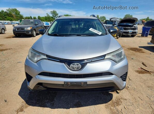 2T3ZFREV2HW345441 2017 TOYOTA RAV4 Silver Vista frontal