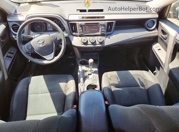 2T3ZFREV2HW345441 2017 TOYOTA RAV4 Silver Vista del salpicadero