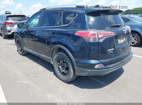 2T3ZFREV2JW493837 2018 TOYOTA RAV4 Dark Blue Rear left