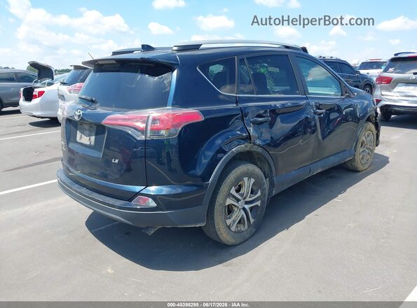 2T3ZFREV2JW493837 2018 TOYOTA RAV4 Dark Blue Rear right