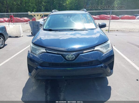 2T3ZFREV2JW493837 2018 TOYOTA RAV4 Dark Blue Instrument cluster view
