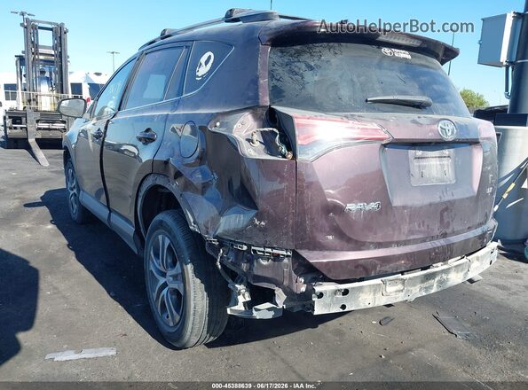 2T3ZFREV2JW511303 2018 TOYOTA RAV4 Maroon Հետևի ձախ