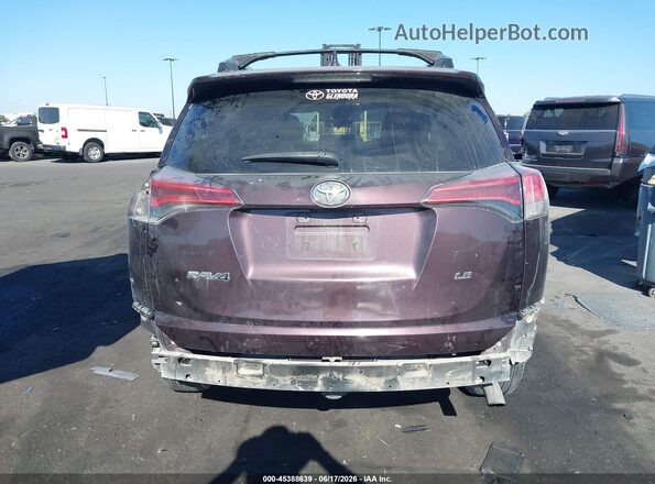 2T3ZFREV2JW511303 2018 TOYOTA RAV4 Maroon 