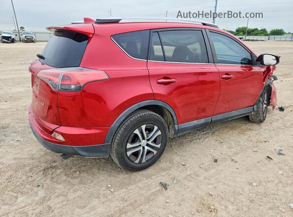2T3ZFREV3GW249266 2016 TOYOTA RAV4 Red Задня права чверть