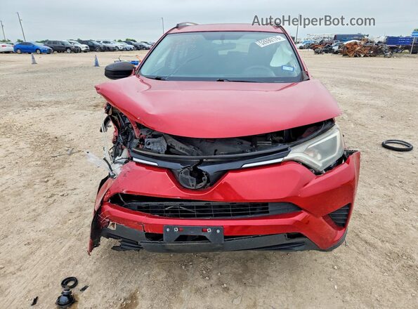 2T3ZFREV3GW249266 2016 TOYOTA RAV4 Red Вид спереду