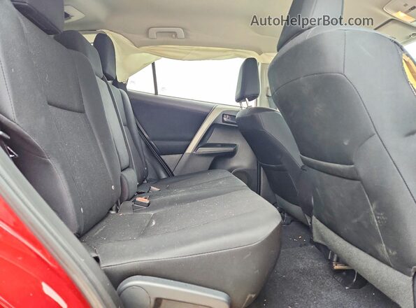 2T3ZFREV3GW249266 2016 TOYOTA RAV4 Red Вид задньої частини салону