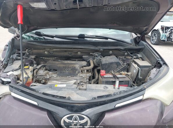 2T3ZFREV3GW267914 2016 TOYOTA RAV4 Burgundy Vista trasera