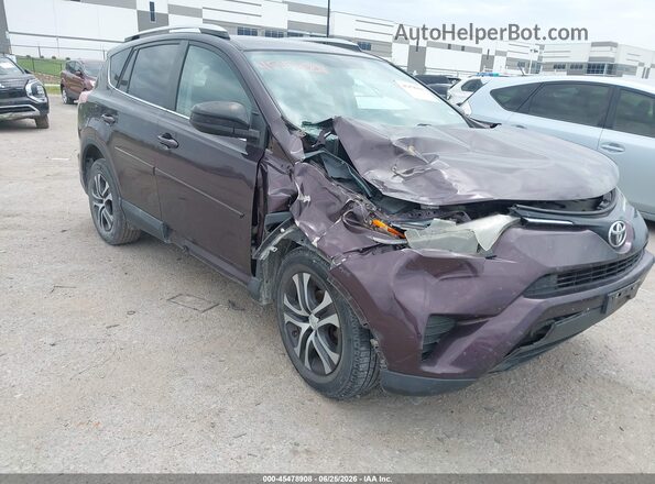 2T3ZFREV3GW267914 2016 TOYOTA RAV4 Burgundy Vista frontal