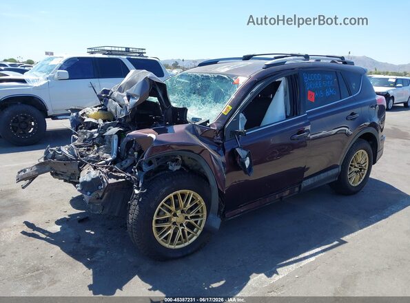 2T3ZFREV3JW433663 2018 TOYOTA RAV4 Red Przód lewy