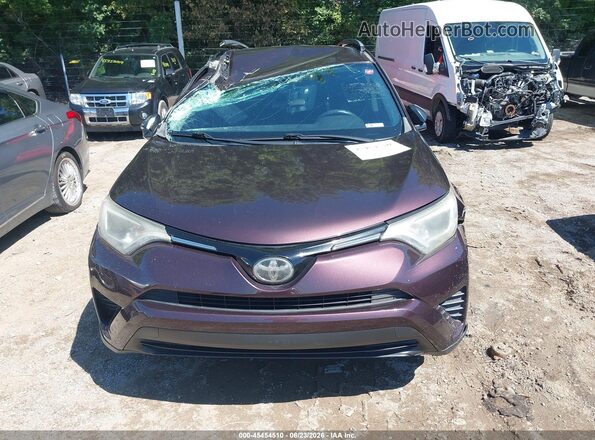 2T3ZFREV3JW439429 2018 TOYOTA RAV4 Фиолетовый Вид спереди