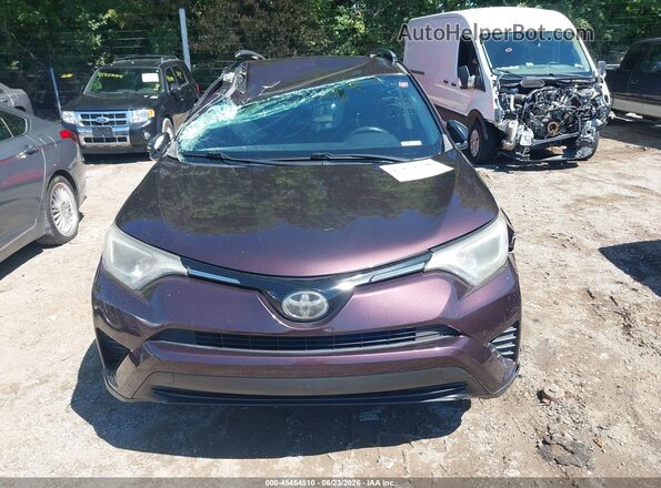 2T3ZFREV3JW439429 2018 TOYOTA RAV4 Фиолетовый Вид щитка приборов