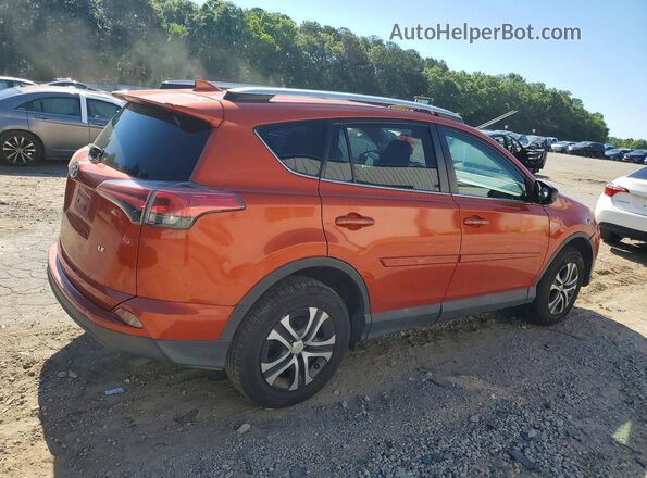 2T3ZFREV4GW290344 2016 TOYOTA RAV4 Orange Rear right
