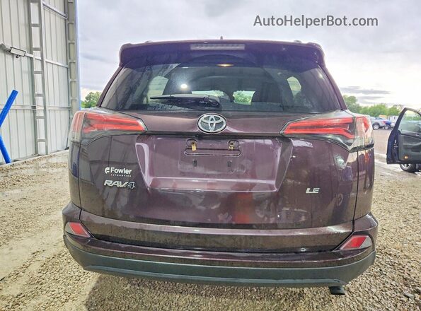 2T3ZFREV4HW343240 2017 TOYOTA RAV4 Purple Հետևի տեսք