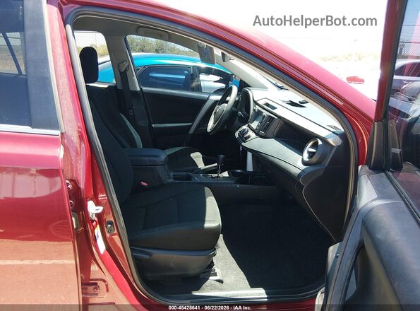 2T3ZFREV4JW448396 2018 TOYOTA RAV4 Red Front interior view